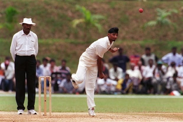 Harbhajan Singh debut