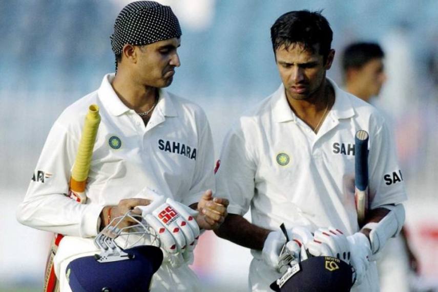 sourav ganguly Rahul Dravid