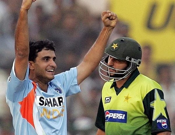 sourav ganguly Shahid Afridi