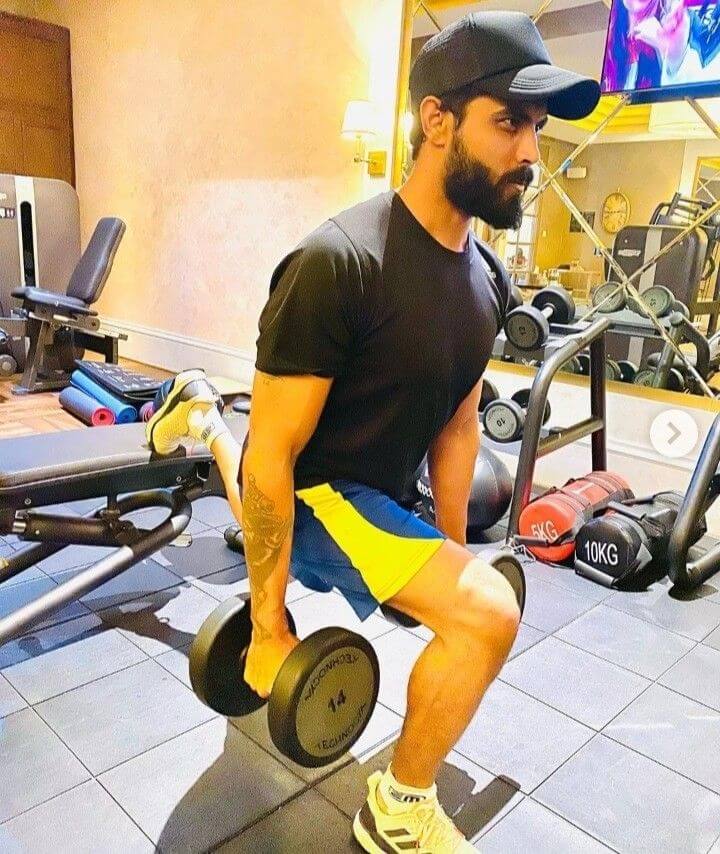 Ravindra Jadeja fitness