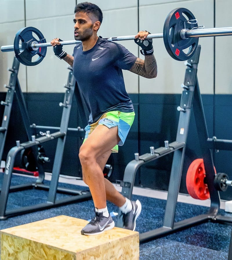 Suryakumar Yadav fitness