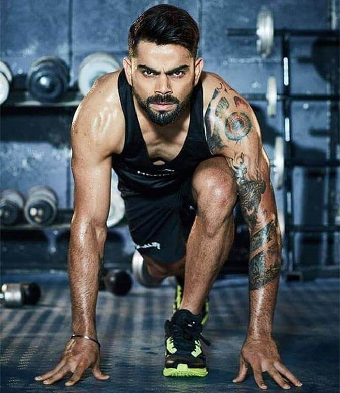 virat kohli fitness