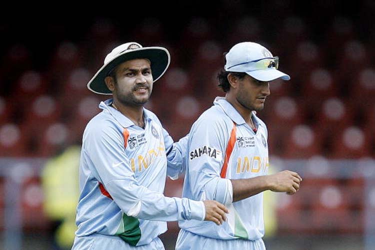 virender sehwag sourav ganguly