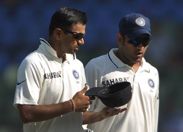 Rahul Dravid ms dhoni