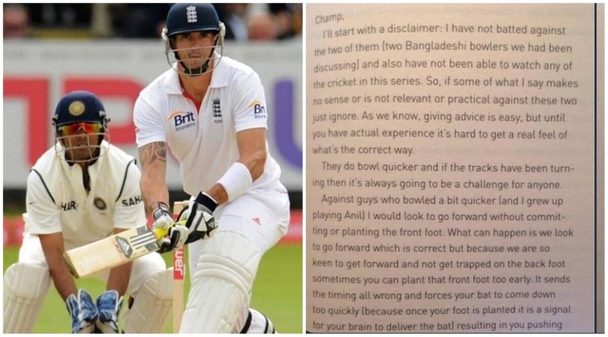 rahul dravid letter to kevin pietersen