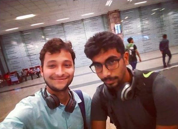 Ankur met Bumrah