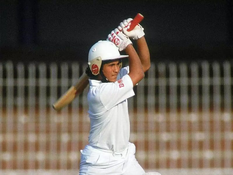 sachin tendulkar test debut