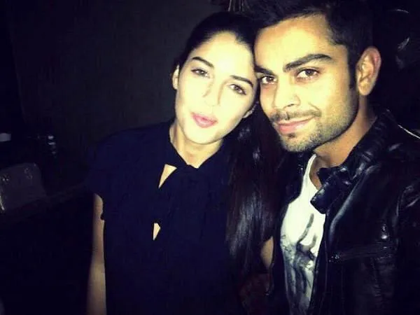 Virat Kohli and Izabelle Leite