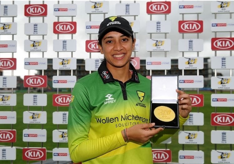 smriti mandhana Kia League