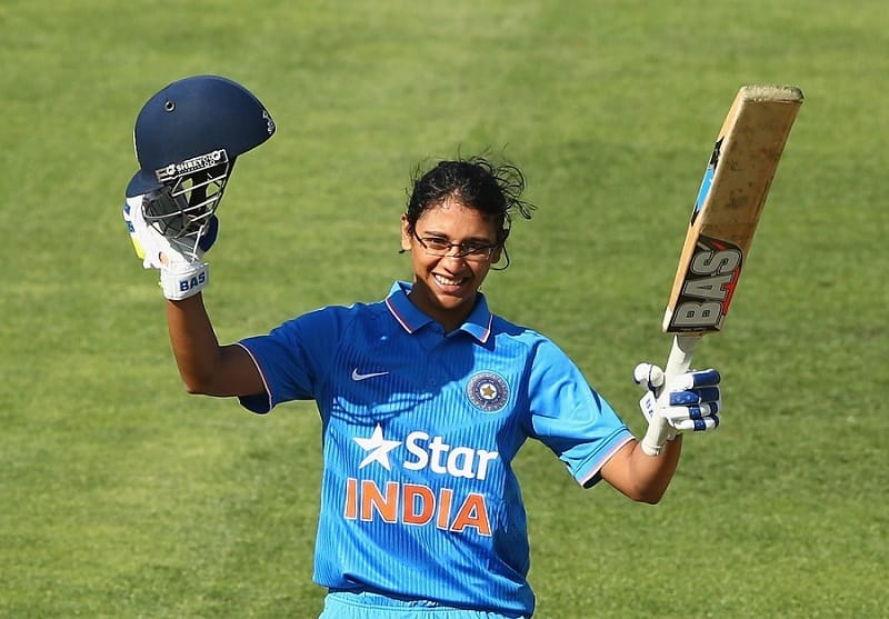 smriti mandhana ODI debut