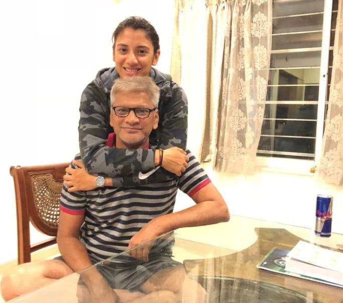 smriti mandhana father Shrinivas Mandhana