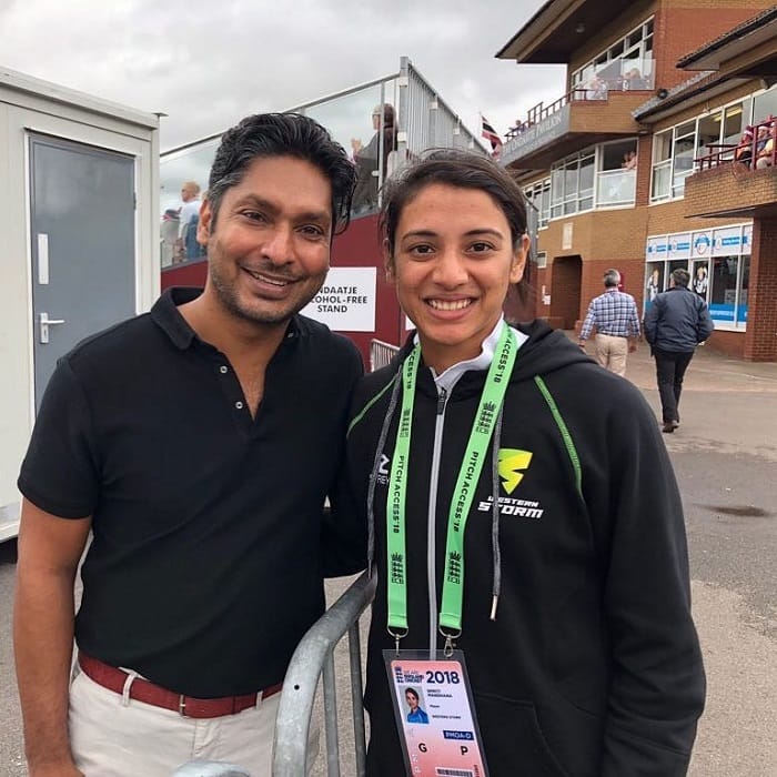 smriti mandhana kumar sangakkara