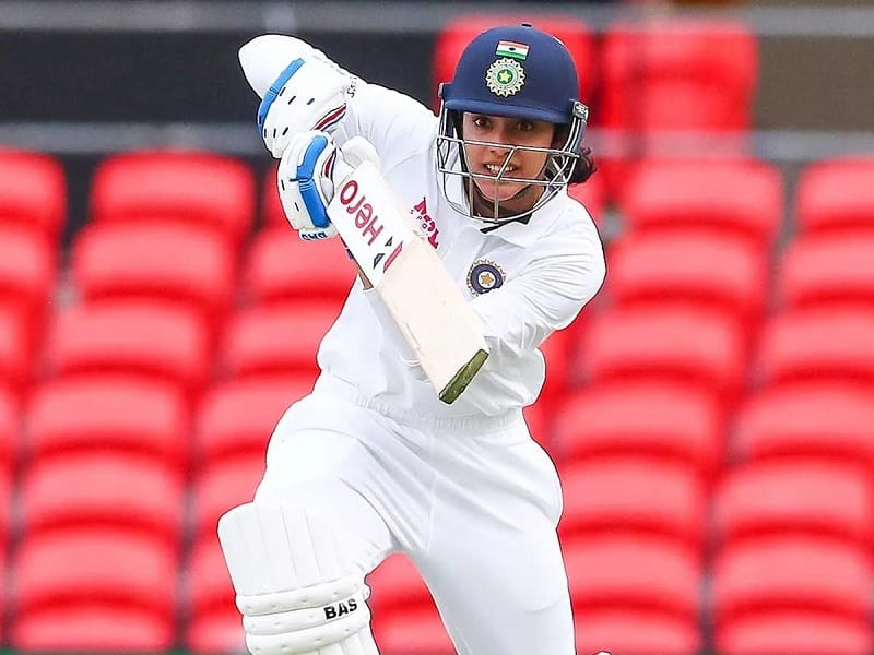 smriti mandhana test debut