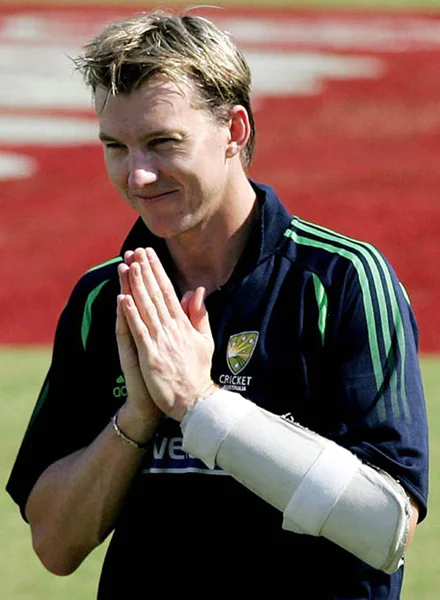 India loves Brett Lee