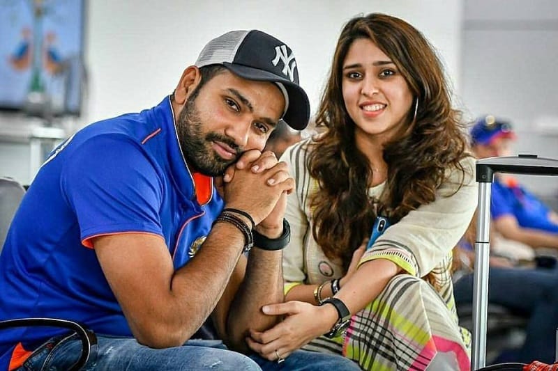 Rohit Sharma Ritika Sajdeh