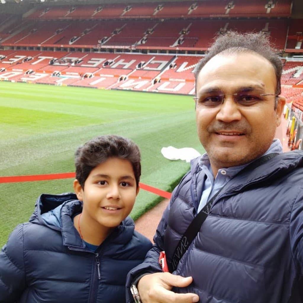 Virendra Sehwag son Aryavir Sehwag