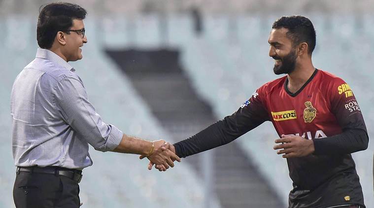 Sourav Ganguly Dinesh Karthik