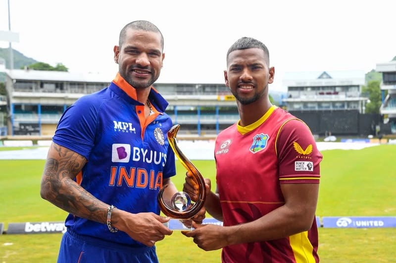 Shikhar Dhawan captain west indies tour